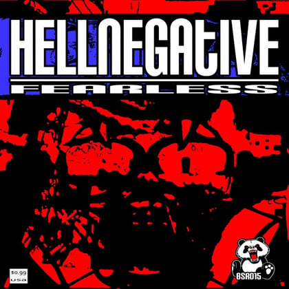 Fearless album by Hellnegative - Drum and Bass Cover Art