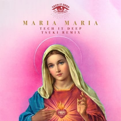 Maria Maria (Tsuki Remix) album by Tsuki - Drum and Bass Cover Art