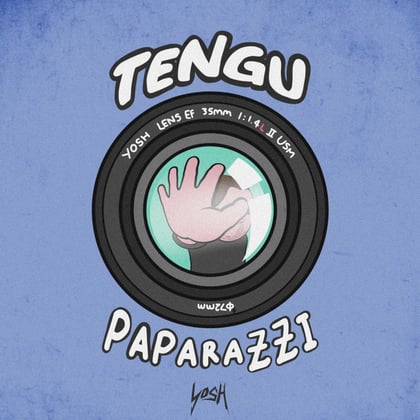 Paparazzi album by Tengu - Drum and Bass Cover Art