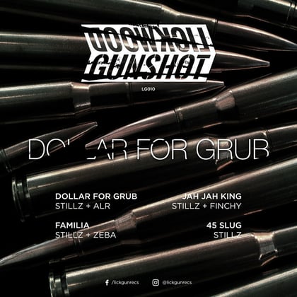 Dollar For Grub album by StillZ - Drum and Bass Cover Art