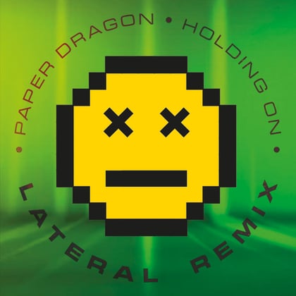 Holding On (Lateral Remix) album by Paper Dragon - Drum and Bass Cover Art