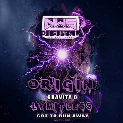 Gravity 8 // Got To Run Away album by Origin - Drum and Bass Cover Art