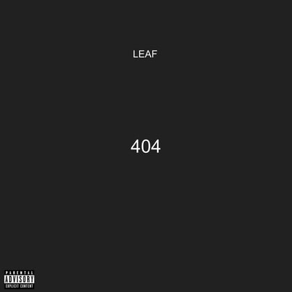 404 album by Leaf - Drum and Bass Cover Art