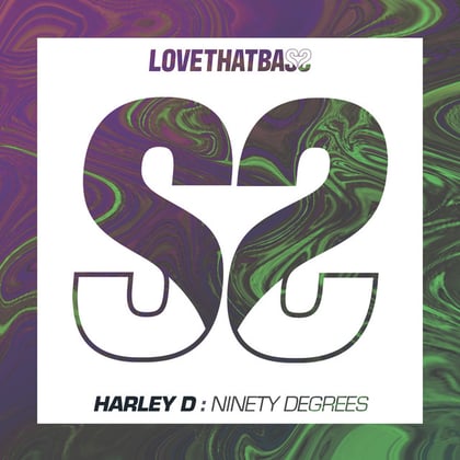 Ninety Degrees album by Harley D - Drum and Bass Cover Art