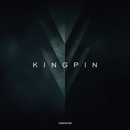 Kingpin album by Voicians - Drum and Bass Cover Art