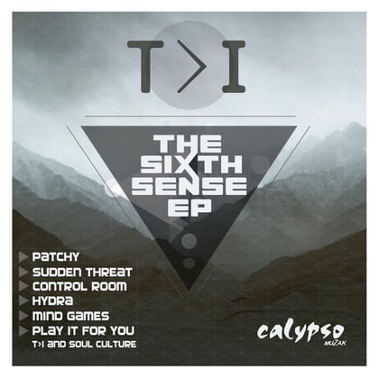 The Sixth Sense EP album by T>I & Soulculture - Drum and Bass Cover Art