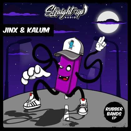 Rubber Bands Ep album by Jinx - Drum and Bass Cover Art