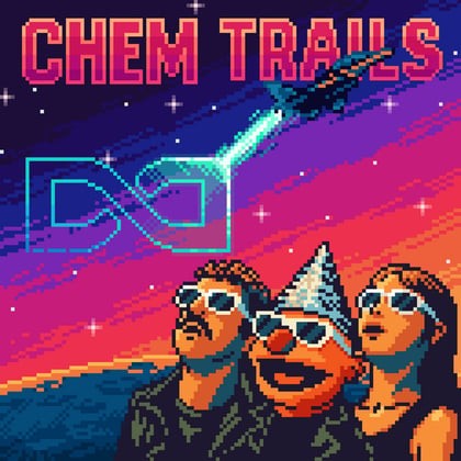 Chemtrails album by LMNOP & dela Moon - Drum and Bass Cover Art