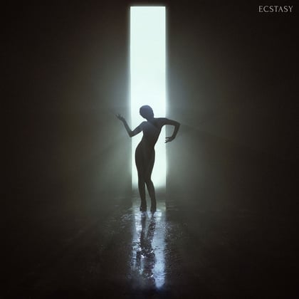 Ecstasy album by Delta Heavy - Drum and Bass Cover Art
