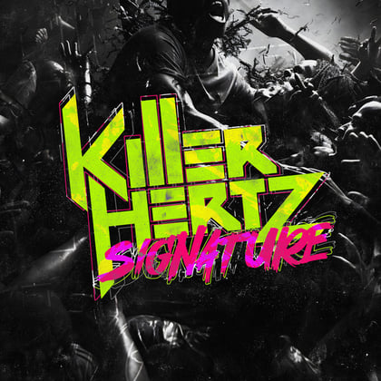 Signature album by Killer Hertz - Drum and Bass Cover Art