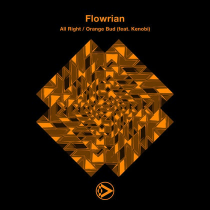 All Right / Orange Bud album by Flowrian - Drum and Bass Cover Art