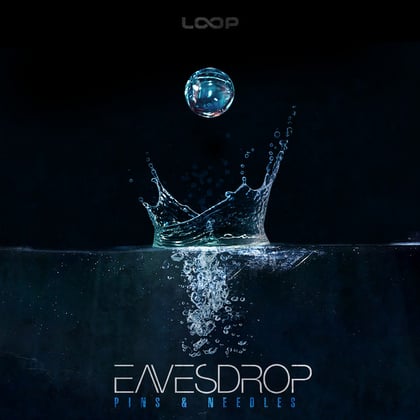 Pins & Needles album by Eavesdrop - Drum and Bass Cover Art