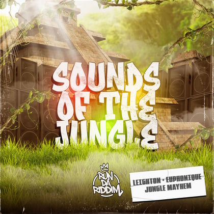 Jungle Mayhem album by Euphonique - Drum and Bass Cover Art