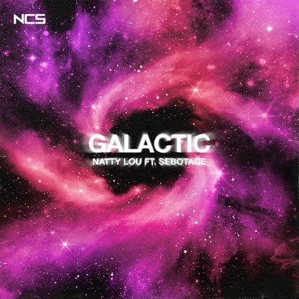 Galactic album by Natty Lou - Drum and Bass Cover Art