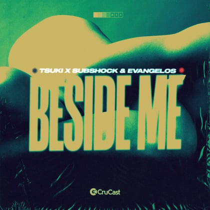 Beside Me album by Tsuki - Drum and Bass Cover Art
