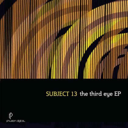 The 3rd Eye album by Subject 13 - Drum and Bass Cover Art
