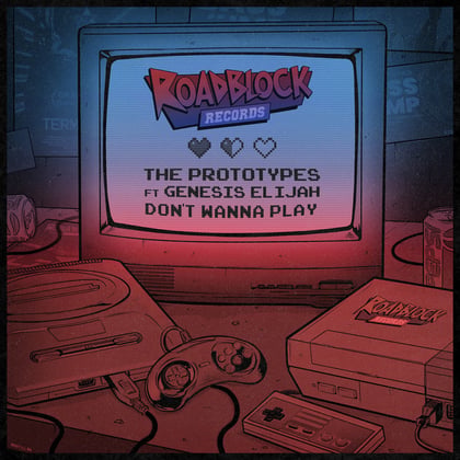 Don't Wanna Play album by The Prototypes - Drum and Bass Cover Art