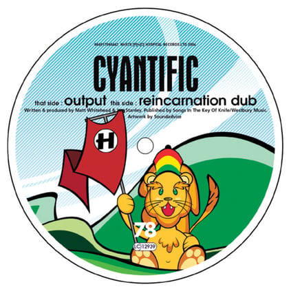 Output album by Cyantific - Drum and Bass Cover Art