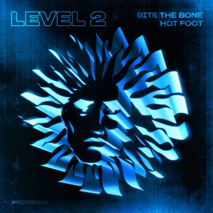 Bite the Bone / Hot Foot album by Level 2 - Drum and Bass Cover Art