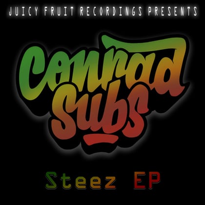 Steez album by Conrad Subs - Drum and Bass Cover Art