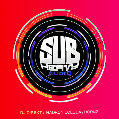 Hadron Collida / Hornz album by DJ Direkt - Drum and Bass Cover Art