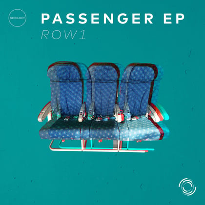 Passenger EP - Row 1 album by Prdk & Neonlight - Drum and Bass Cover Art