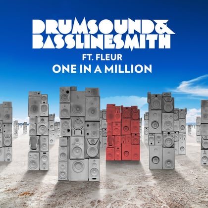 One In A Million album by Drumsound & Bassline Smith - Drum and Bass Cover Art