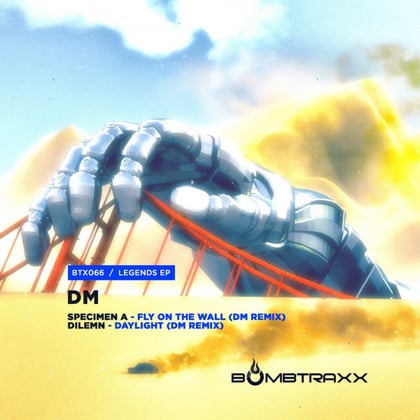 Legends EP album by Specimen A & DM - Drum and Bass Cover Art
