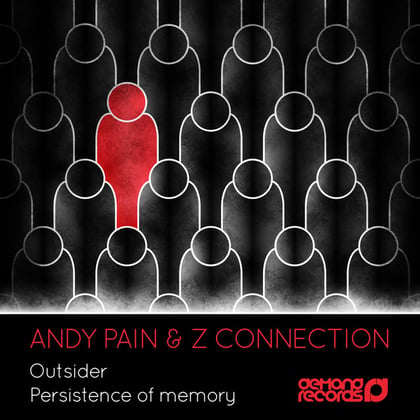Outsider / Persistence Of Memory album by Andy Pain - Drum and Bass Cover Art