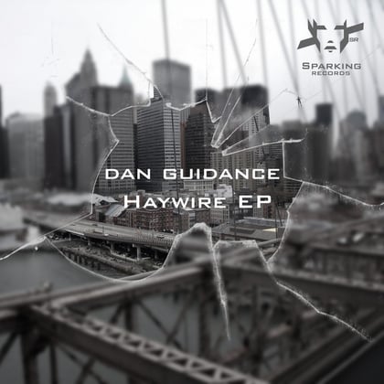 Haywire EP album by Marvel Cinema & Dan Guidance - Drum and Bass Cover Art