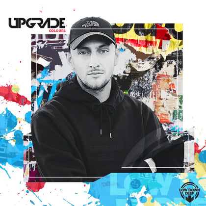 Colours album by Upgrade (UK) - Drum and Bass Cover Art