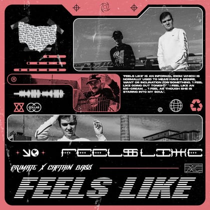 Feels Like album by Captain Bass - Drum and Bass Cover Art