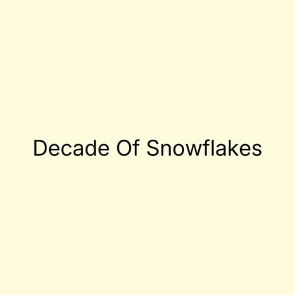 Decade Of Snowflakes (Extended Mix) Cover Image