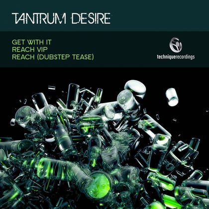 Get with It album by Tantrum Desire - Drum and Bass Cover Art