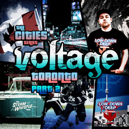 Toronto album by Dr Meaker & Voltage - Drum and Bass Cover Art
