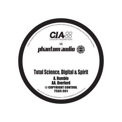 C.I.A v Phantom Audio Vol 1 album by Total Science, Digital & Spirit - Drum and Bass Cover Art