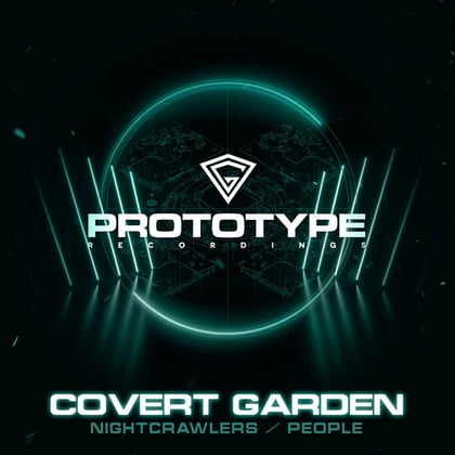 Nightcrawlers / People album by Covert Garden - Drum and Bass Cover Art