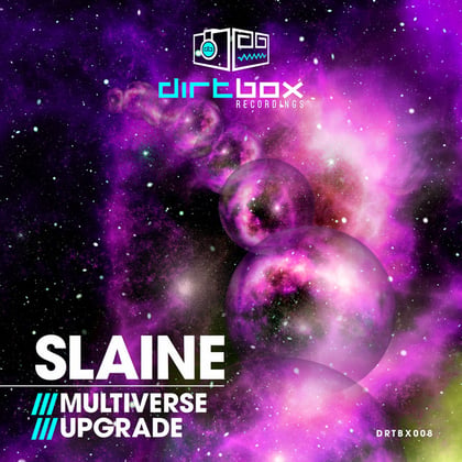 Multiverse / Upgrade album by Slaine - Drum and Bass Cover Art