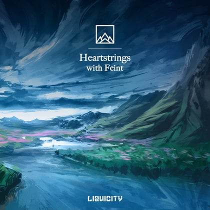 Heartstrings album by Feint & Boxplot - Drum and Bass Cover Art