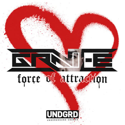 Force Of Attraction LP album by Gravit-E - Drum and Bass Cover Art