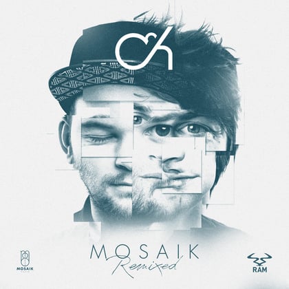 Mosaik (REMIXED) album by Camo & Krooked - Drum and Bass Cover Art