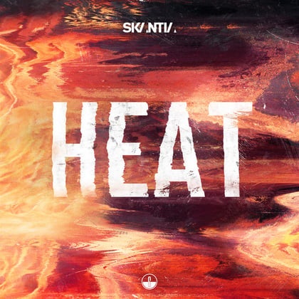 Heat album by skantia - Drum and Bass Cover Art