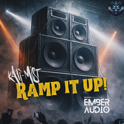 Ramp it up album by Ember Audio & Kali Mist - Drum and Bass Cover Art