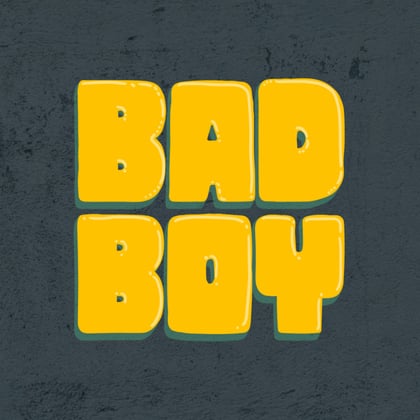 Bad Boy album by A-Cray - Drum and Bass Cover Art