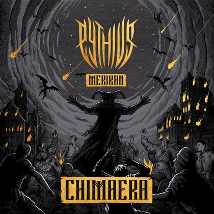 Chimaera album by Merikan & Pythius - Drum and Bass Cover Art