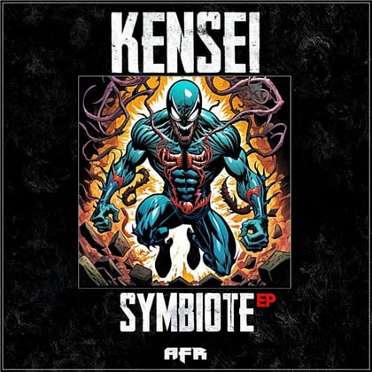Symbiote ep album by Kensei - Drum and Bass Cover Art
