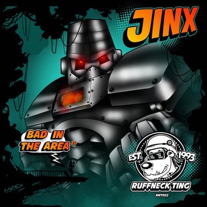 Bad In The Area album by Jinx - Drum and Bass Cover Art