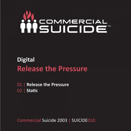 Release the Pressure album by John B & Digital - Drum and Bass Cover Art