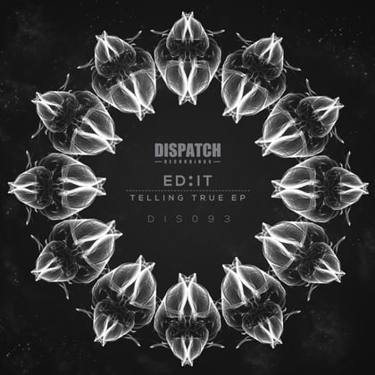 Telling True album by Ed:it - Drum and Bass Cover Art