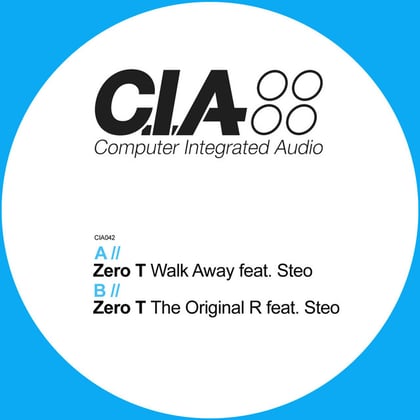 Walk Away / The Original R album by Zero T - Drum and Bass Cover Art